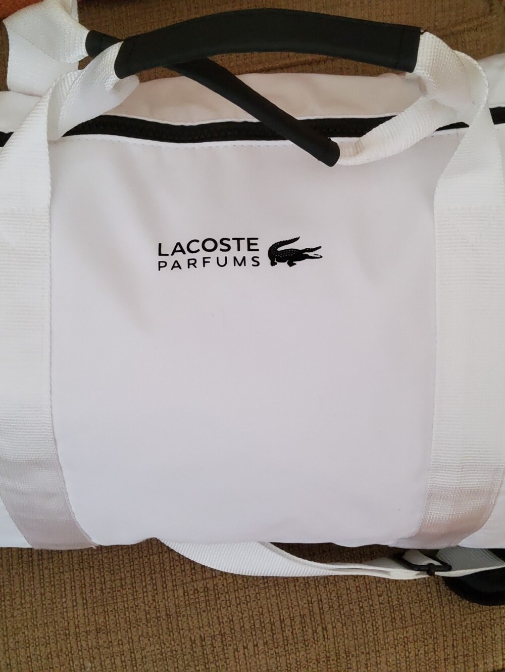 Lacoste Parfums Duffle Weekender Travel Bag – NEW